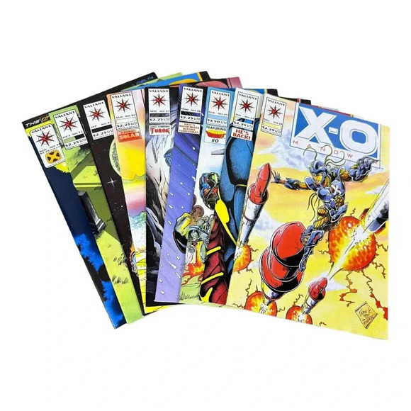 X-O MANOWAR MEGA-LOT 89 HIGH-GRADE VALIANT COMICS 1990'S DEALER LOT CHEAP - Picture 10 of 14